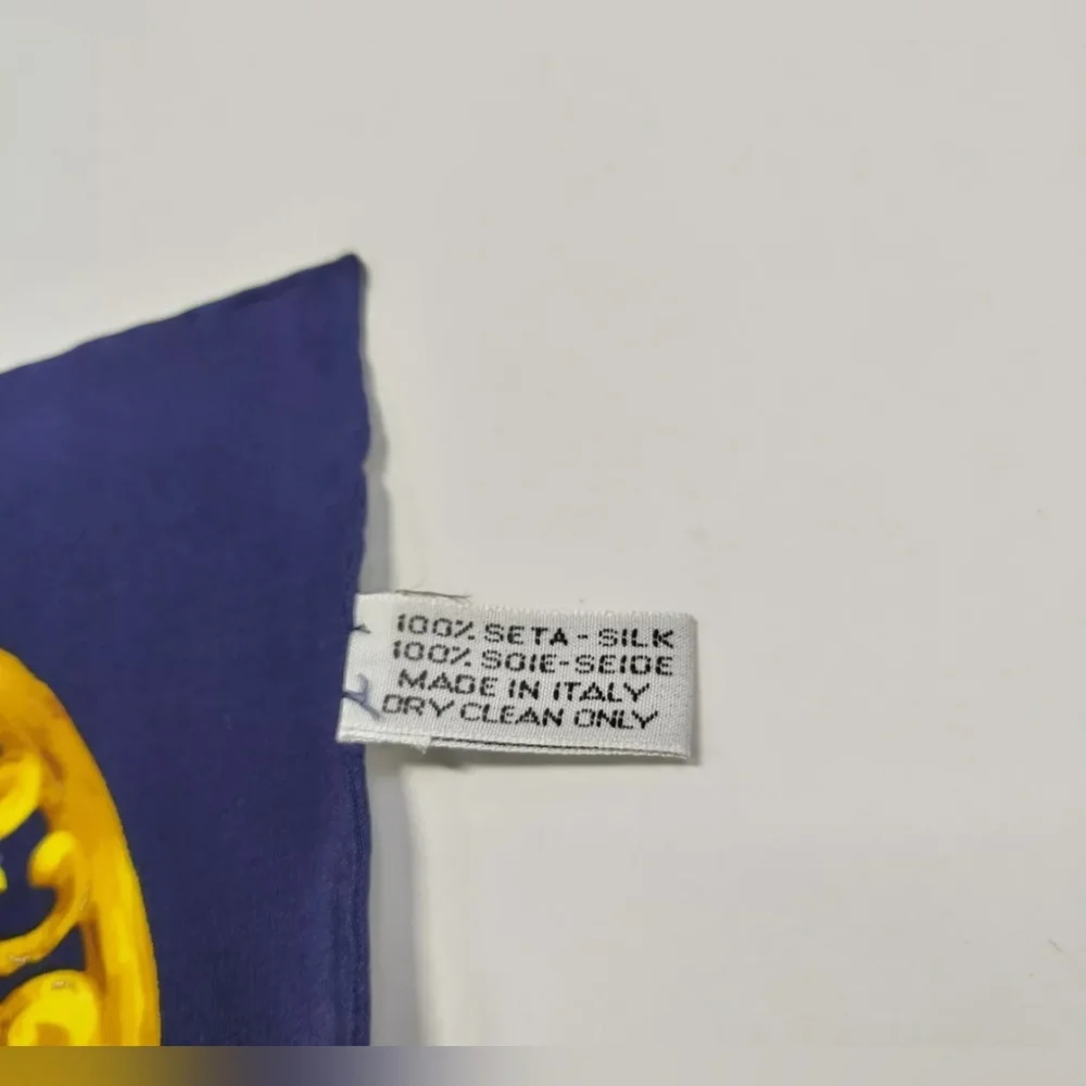 🔥NWOT Chanel Bijoux  100% Silk Multicolor Gem Scarf With Box - Picture 8 of 10